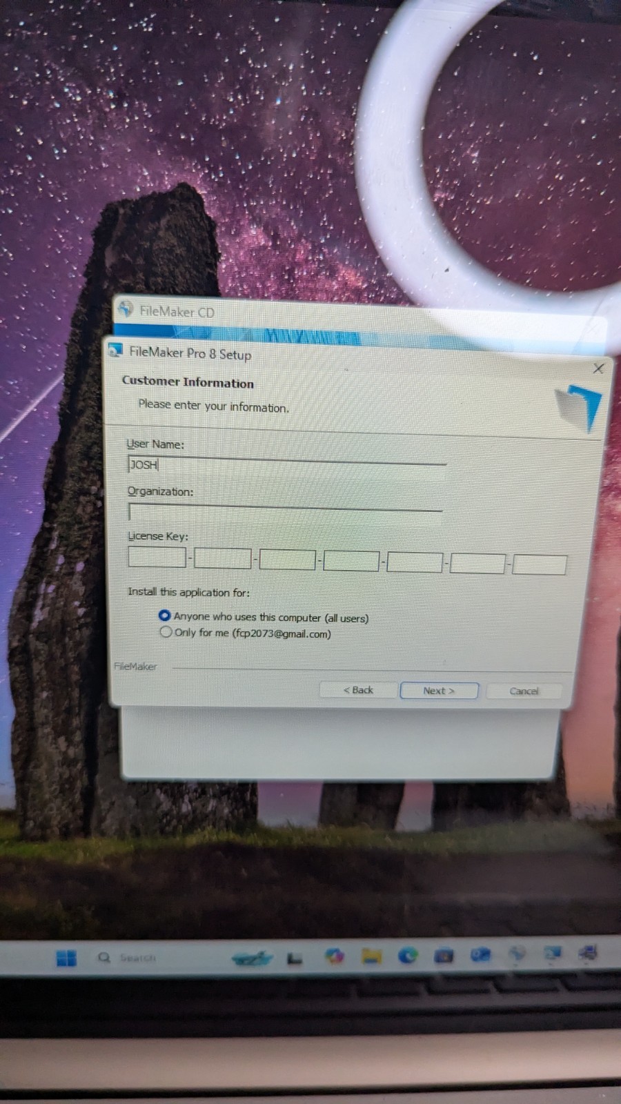 FileMaker Pro 8 With Installation Key – Genuine Authentic & Tested
