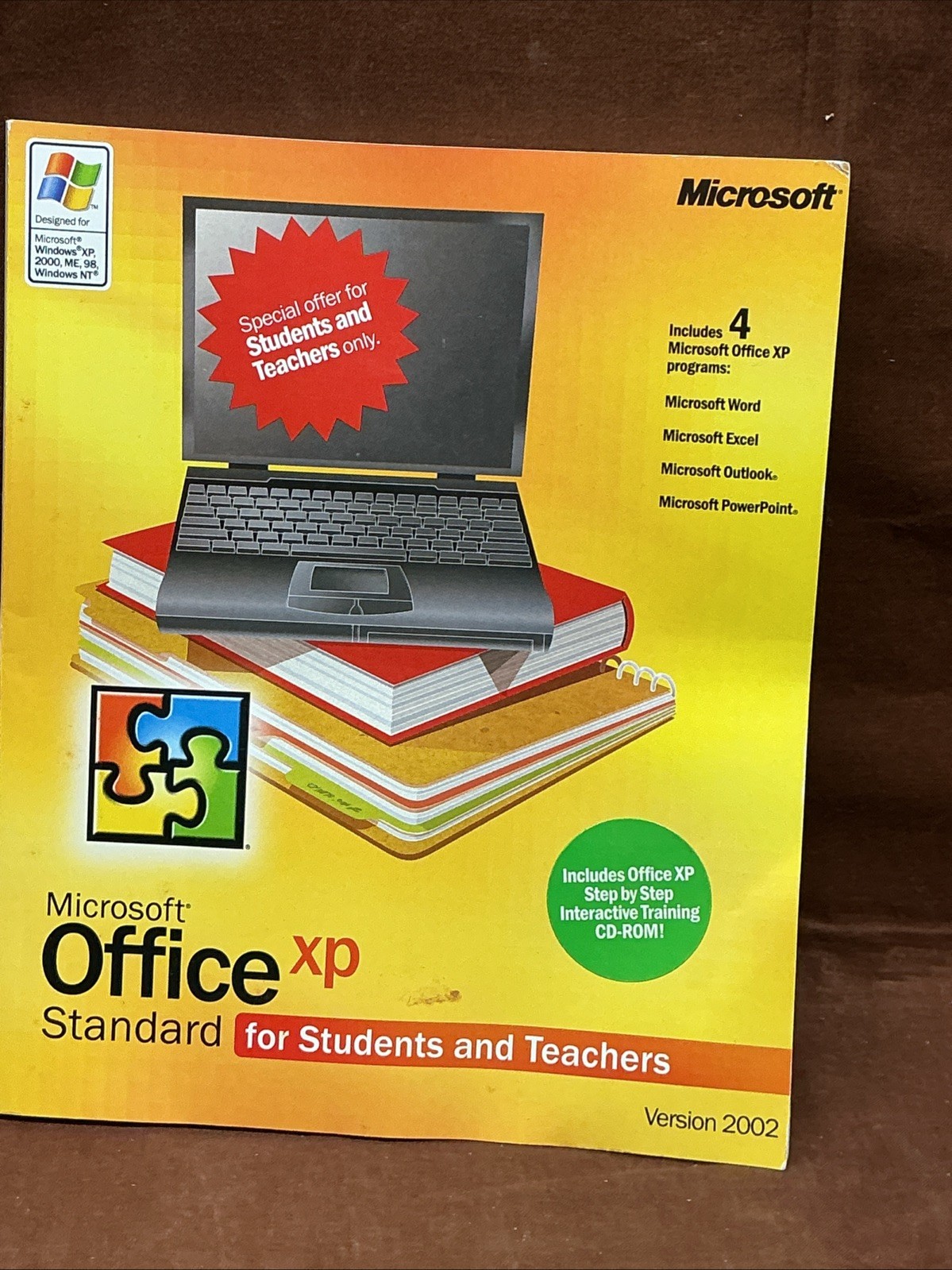 Microsoft Office XP Standard for Students and Teachers 2002 with Product Key