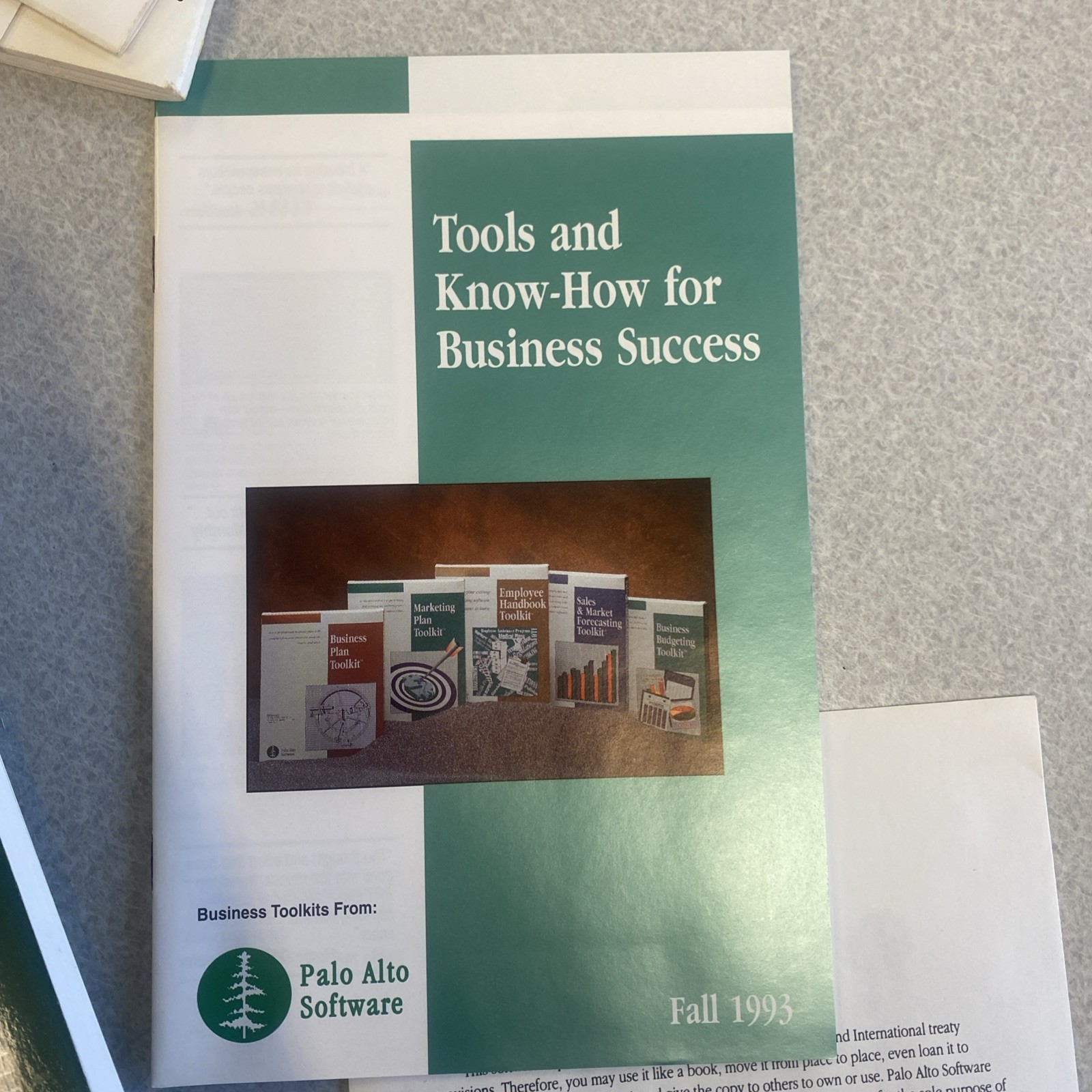 Palo Alto Marketing Plan Toolkit, Macintosh Version, DISKS SEALED