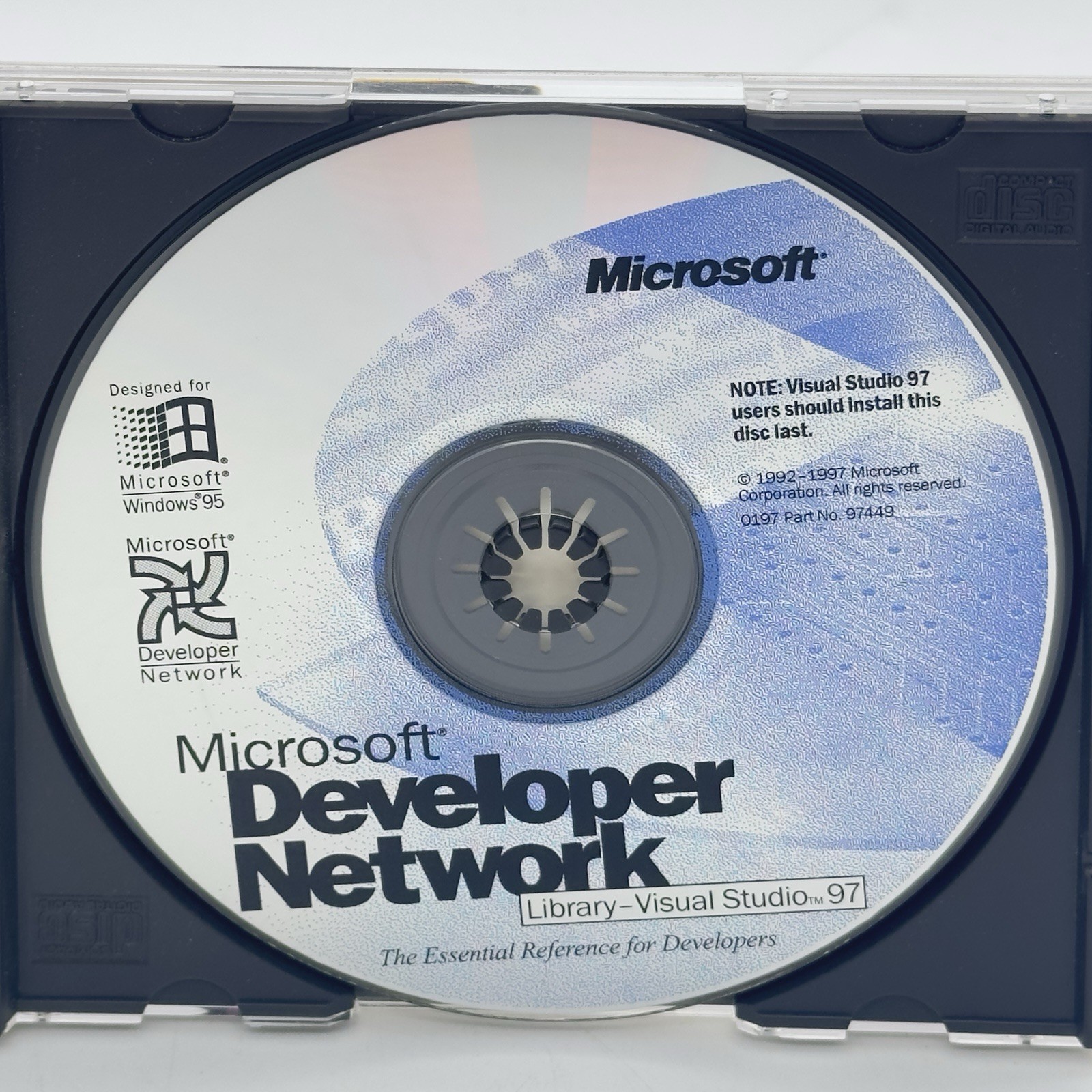 Microsoft Developer Network Library Visual Studio 97 Special Edition SHIPS FREE