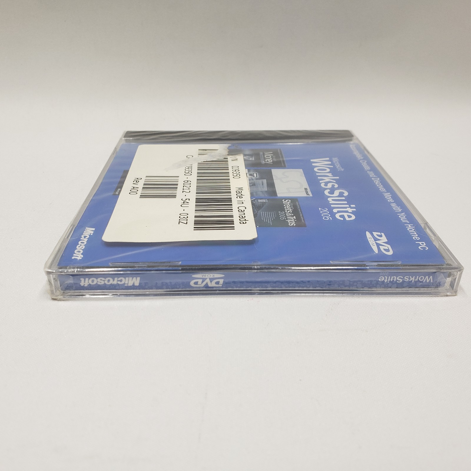 Microsoft Works Suite 2005 DVD Rom for PC with Product Key Factory Sealed