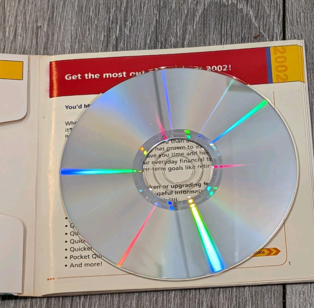 Quicken Home & Business Manage your Home & Business 2002