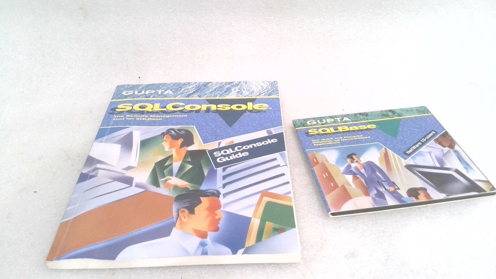 GUPTA SQLBASE ADMINISTRATION, VERSION 6.0, SOFTWARE AND 3 GUIDE/REFERENCE BOOKS