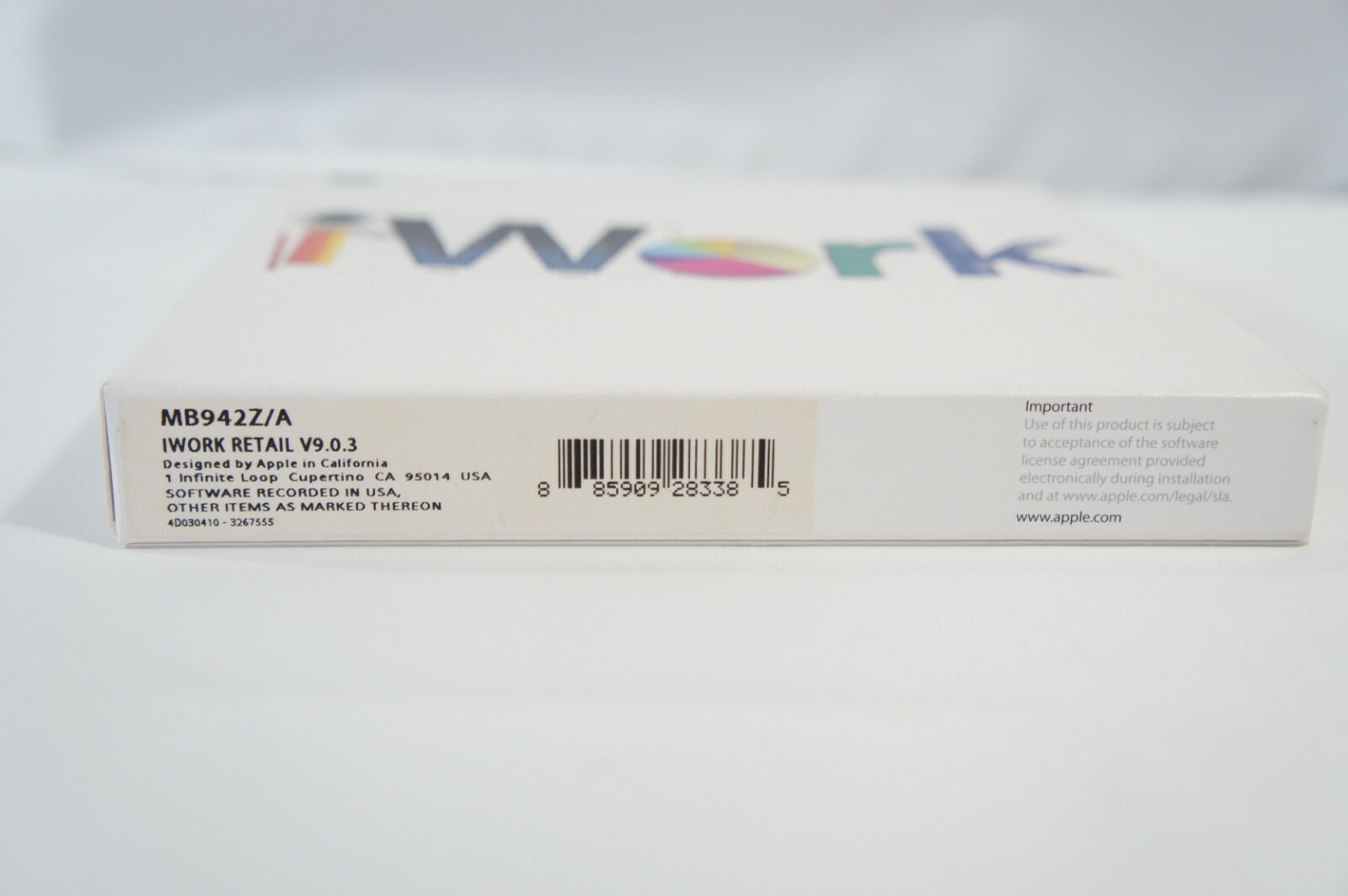 Apple iWork ’09 Retail V9.0.3 – Full Version for Mac MB942Z/A