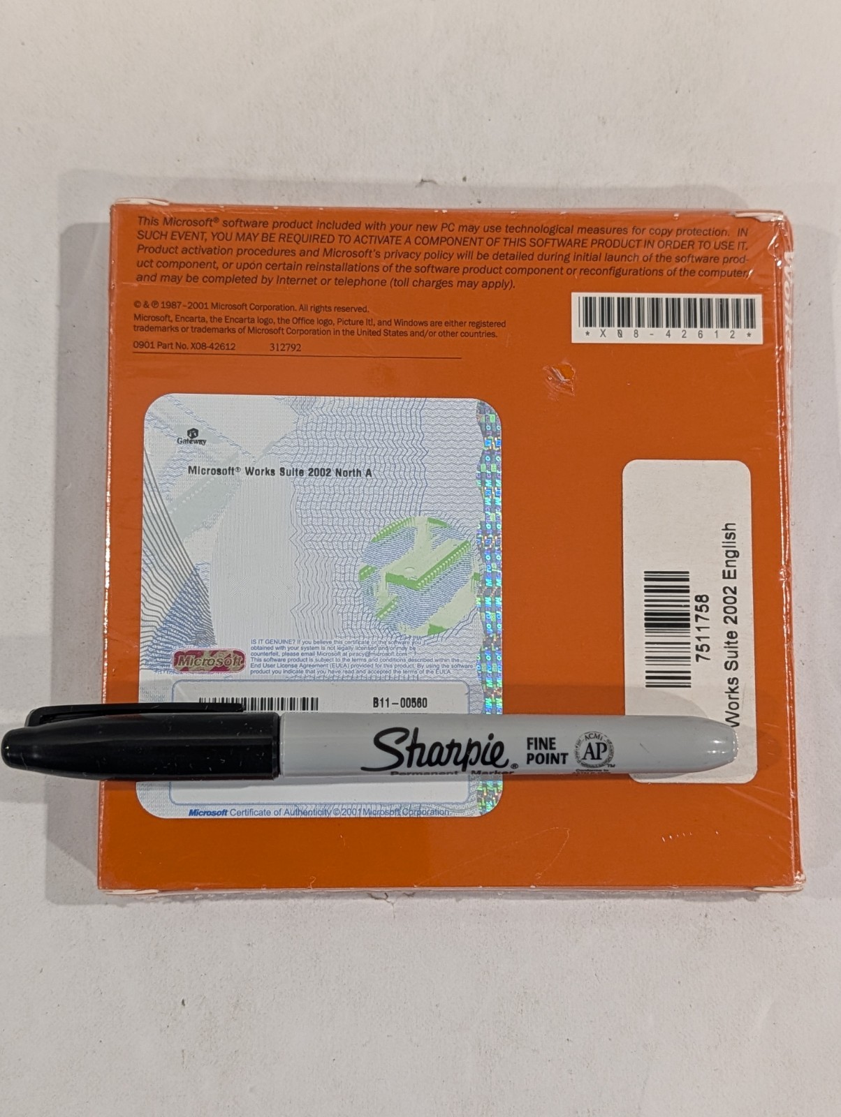 Microsoft Works Suite 2002 Installation CD’s with Product Key | NEW SEALED