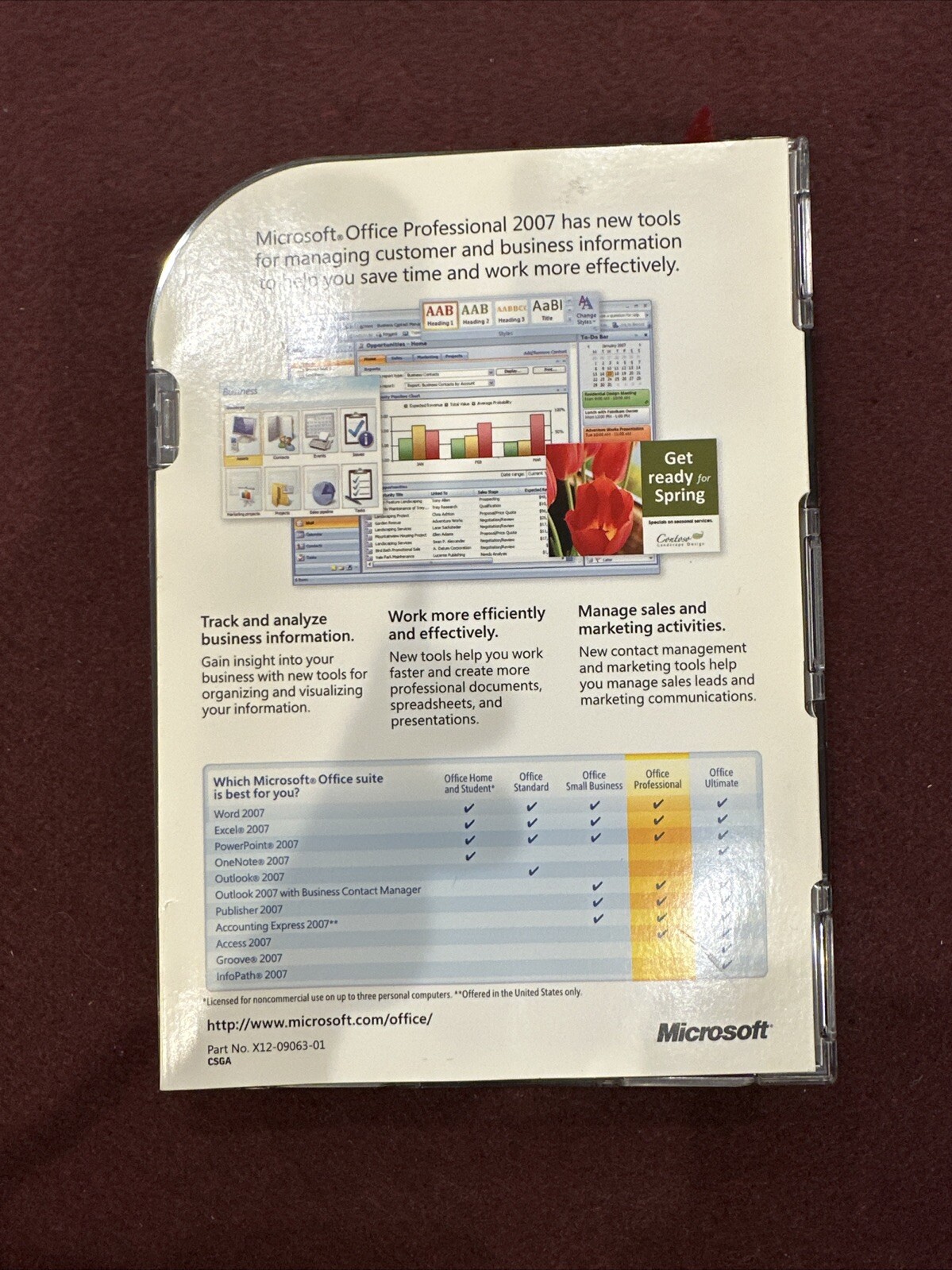 Microsoft Office 2007 Professional Retail – Employee Store Purchase