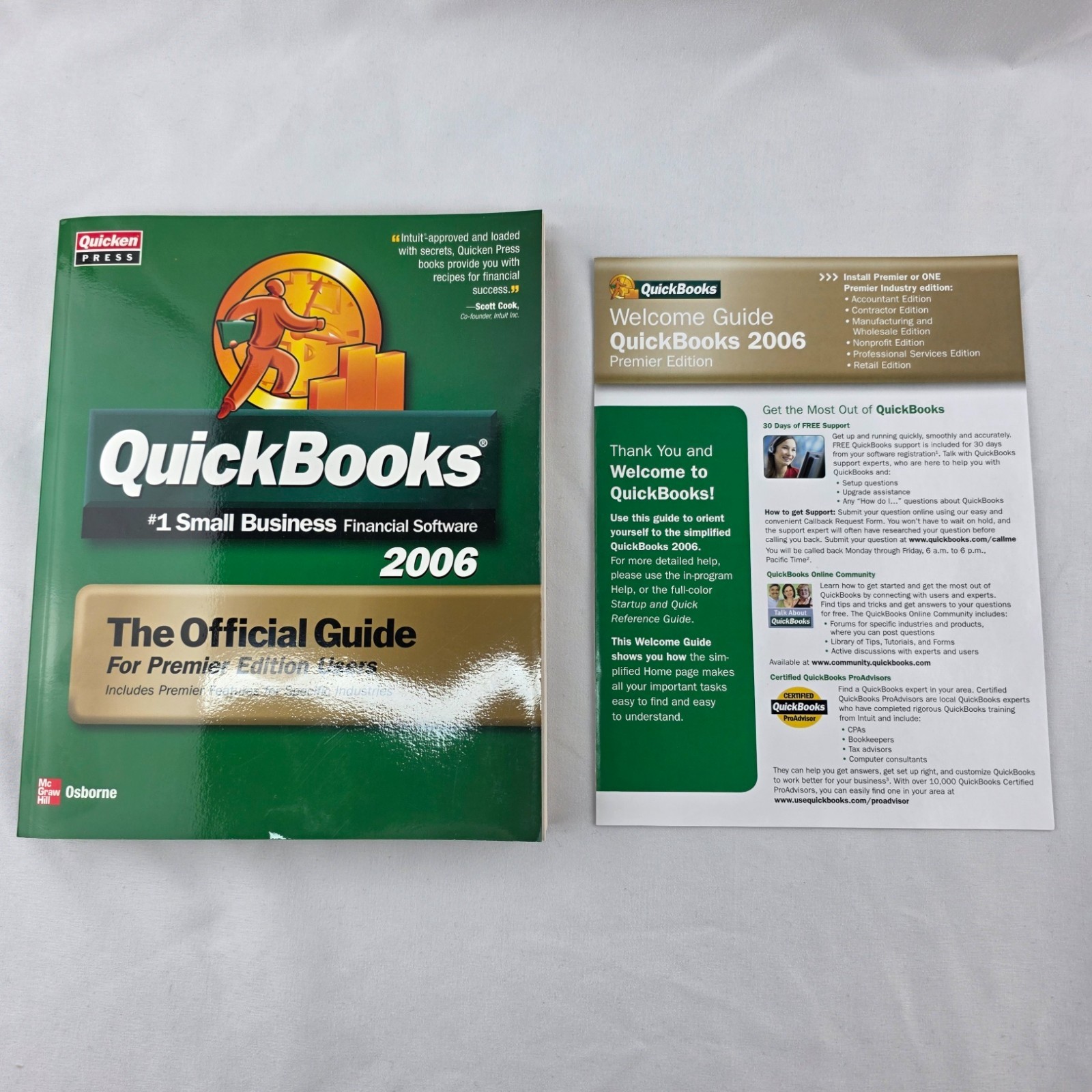 Quickbooks Premier Edition 2006 Small Business Financial Software for Windows