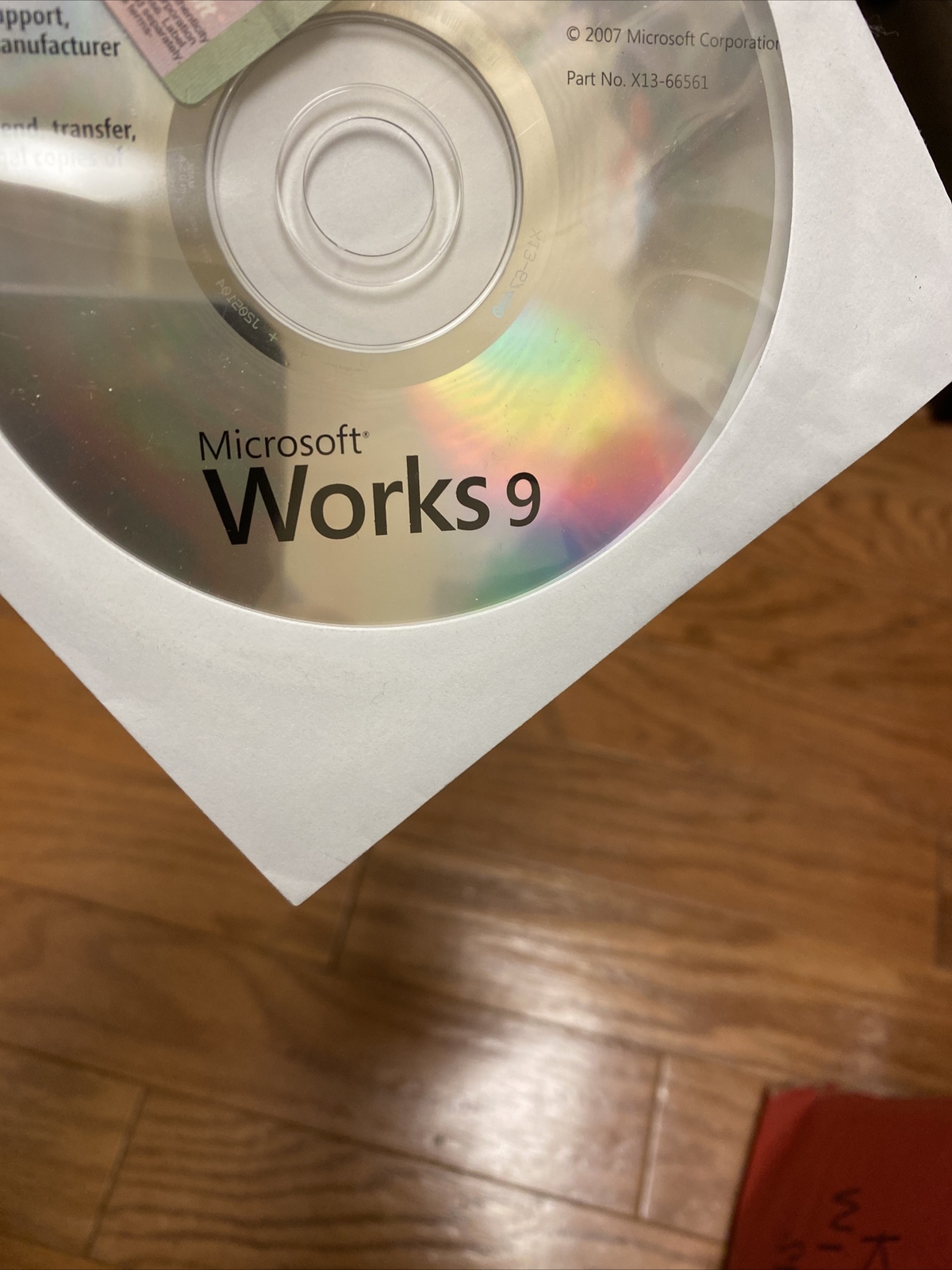 Microsoft Works 9 Installation CD 9.0 Dell Brand New Sealed
