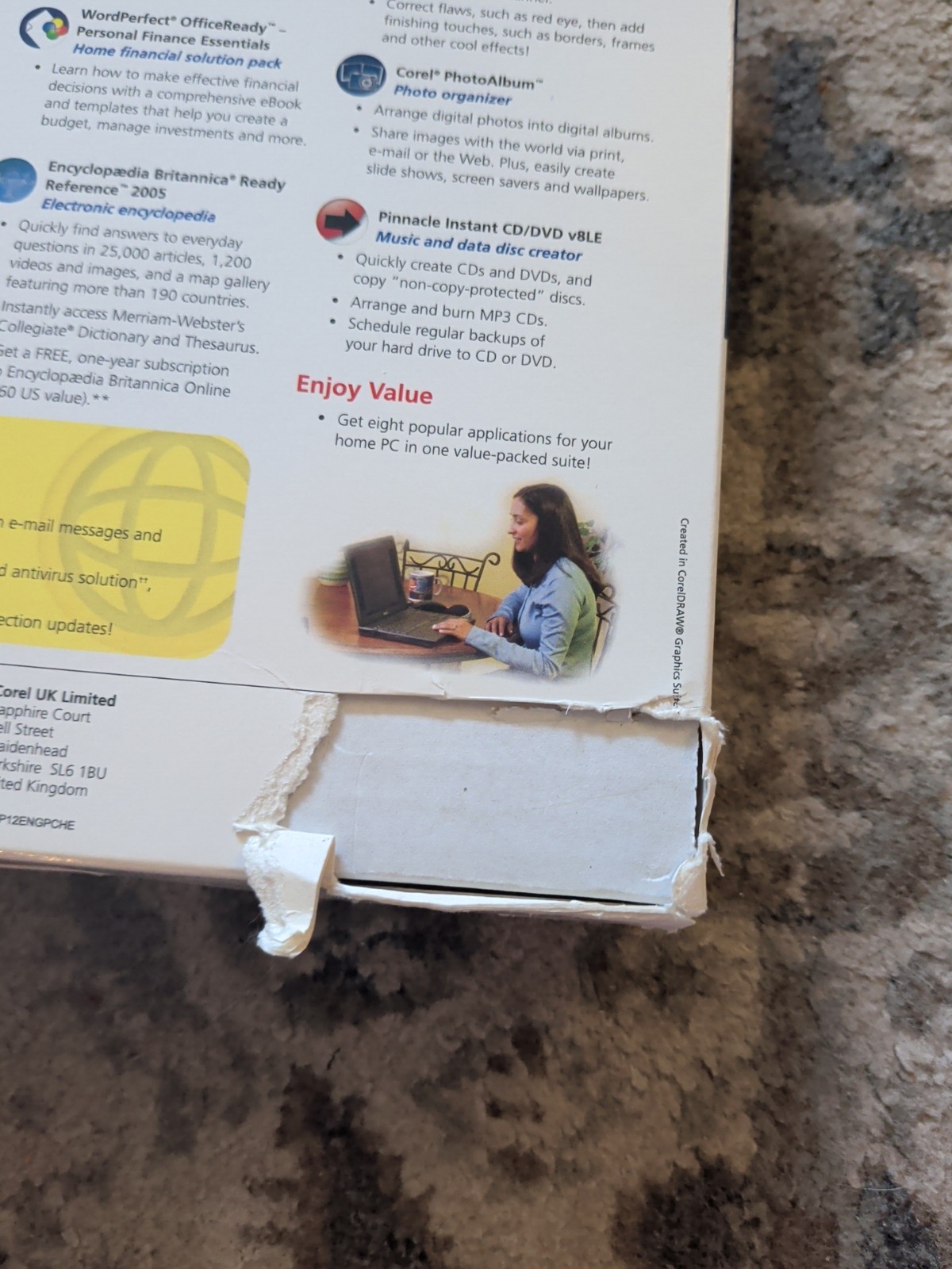 VINTAGE WordPerfect Office 12, *NEW* Open Box