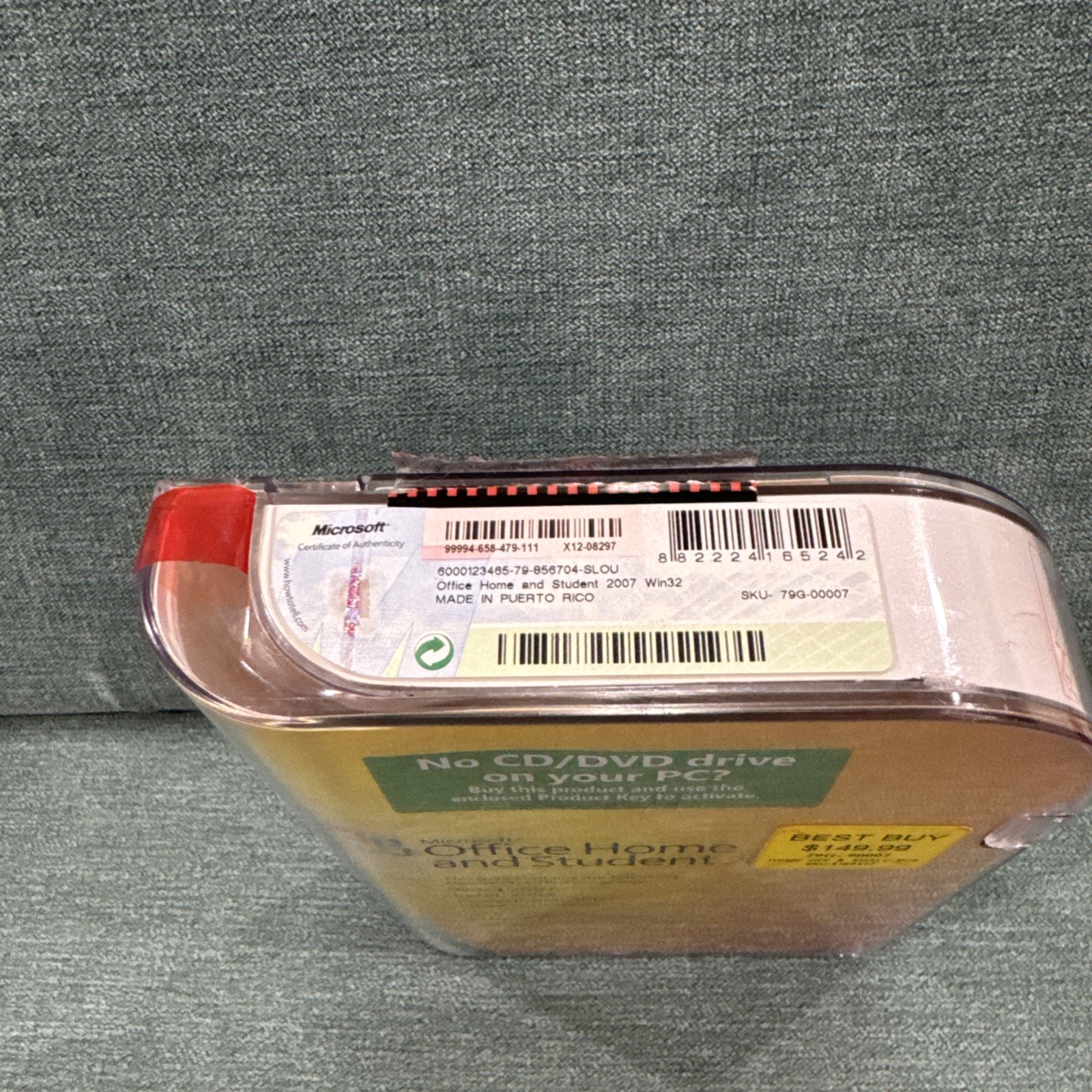 Microsoft MS Office 2007 Home & Student GENUINE Disc – Disc Only, No Product Key