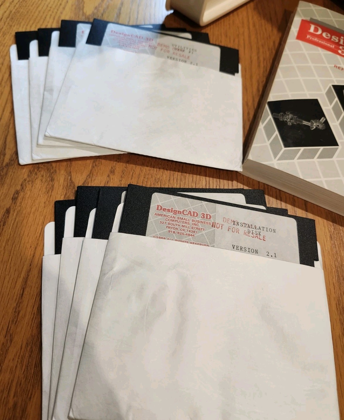Design CAD DesignCAD 3-D System Software Floppy Disk IBM