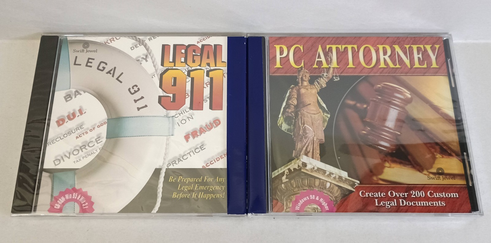 PC Attorney Create 200+ Custom Legal Documents + Legal 911 CD Windows