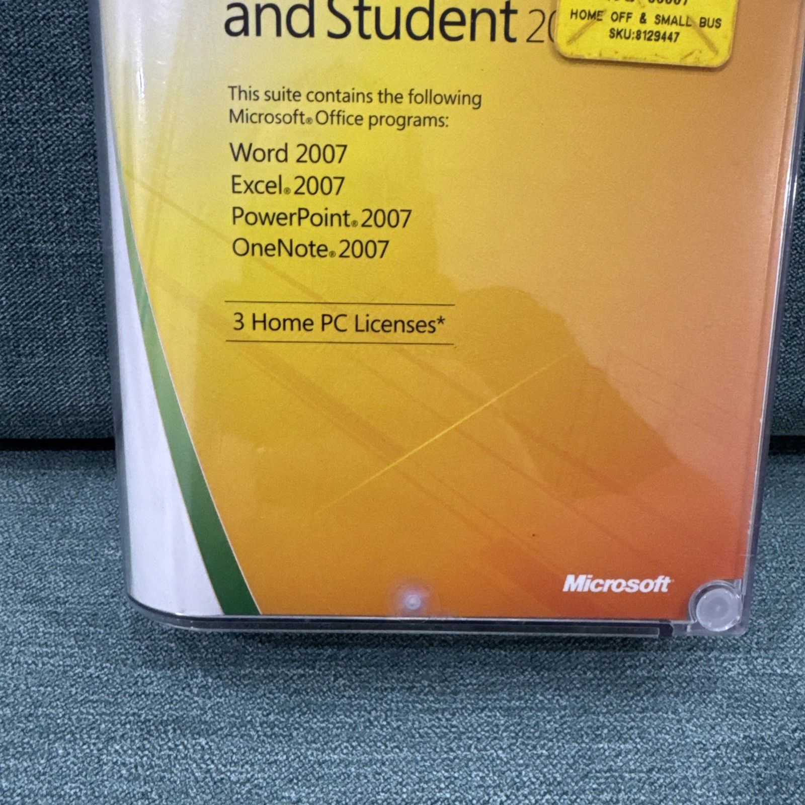 Microsoft MS Office 2007 Home & Student GENUINE Disc – Disc Only, No Product Key