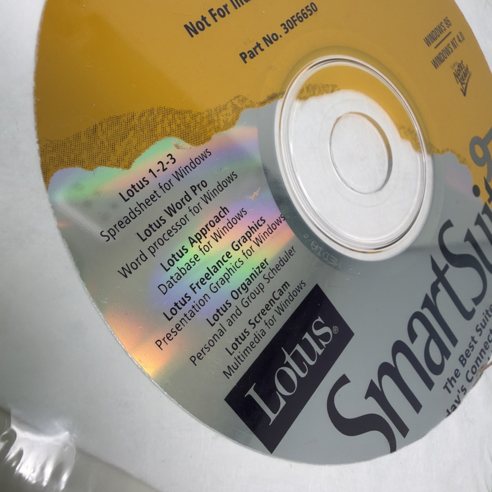 Lotus Smart Suite 97 – For Windows 95/NT – – 1997 Sealed SmartSuite