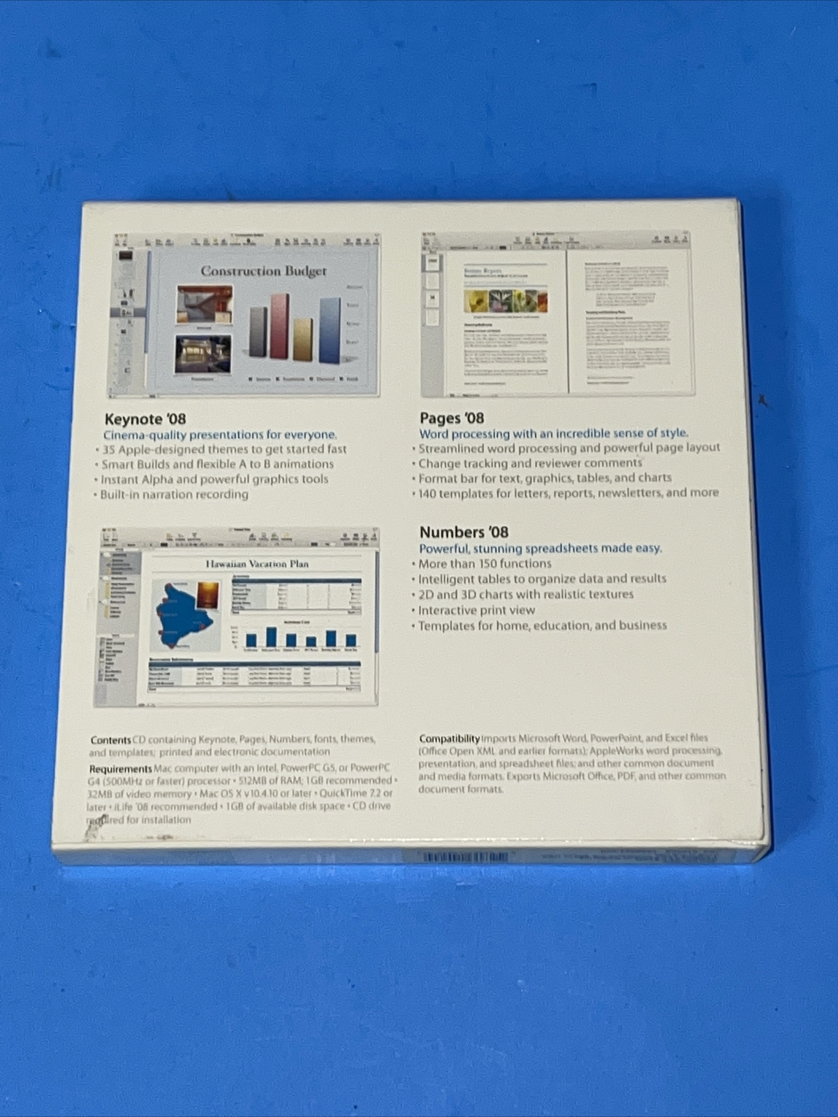 iWork ’08 – Old Version MA790Z/A