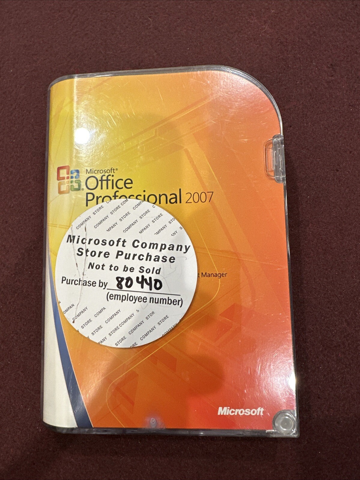 Microsoft Office 2007 Professional Retail – Employee Store Purchase
