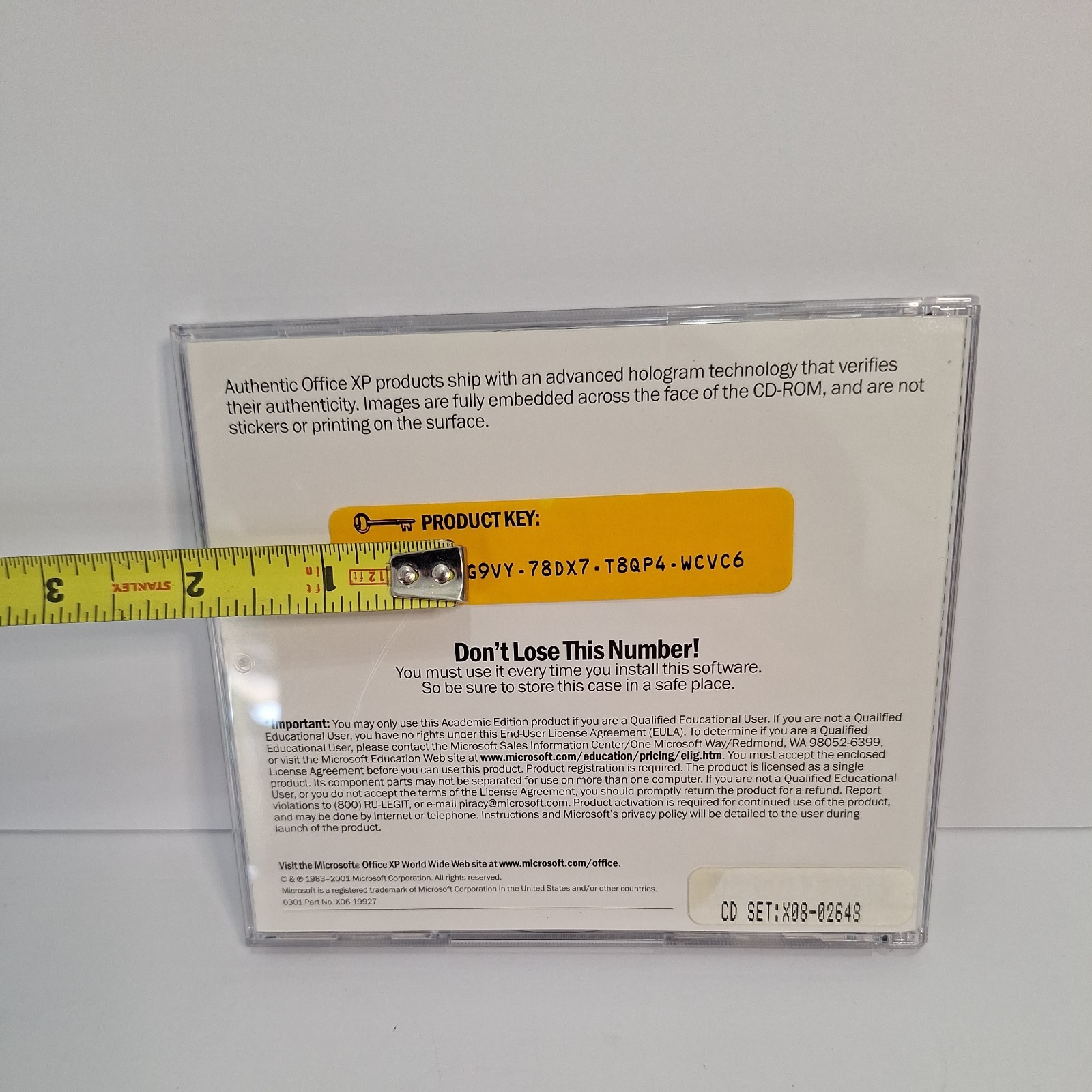 Microsoft Office XP Professional, Version 2002, 2 Discs