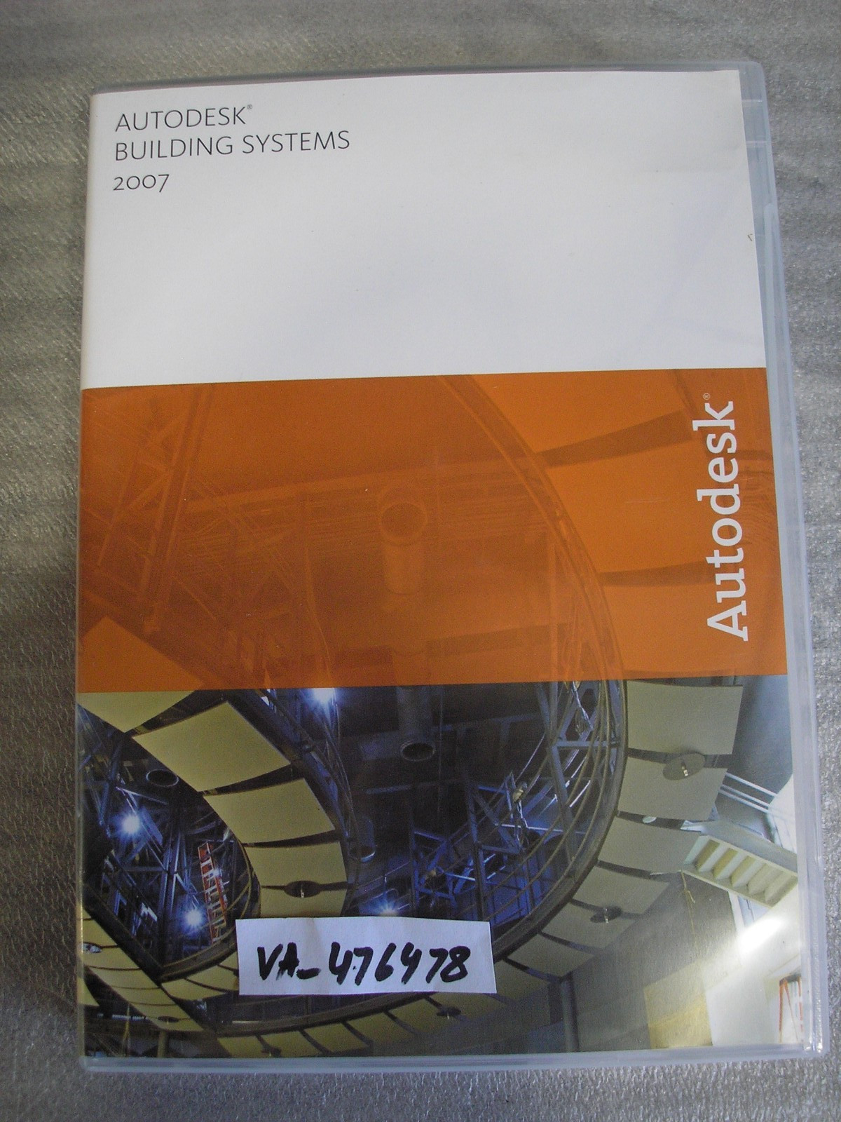 AutoDesk Building Systems 2007 Software 5 Disc s w / Manual / Serial Number