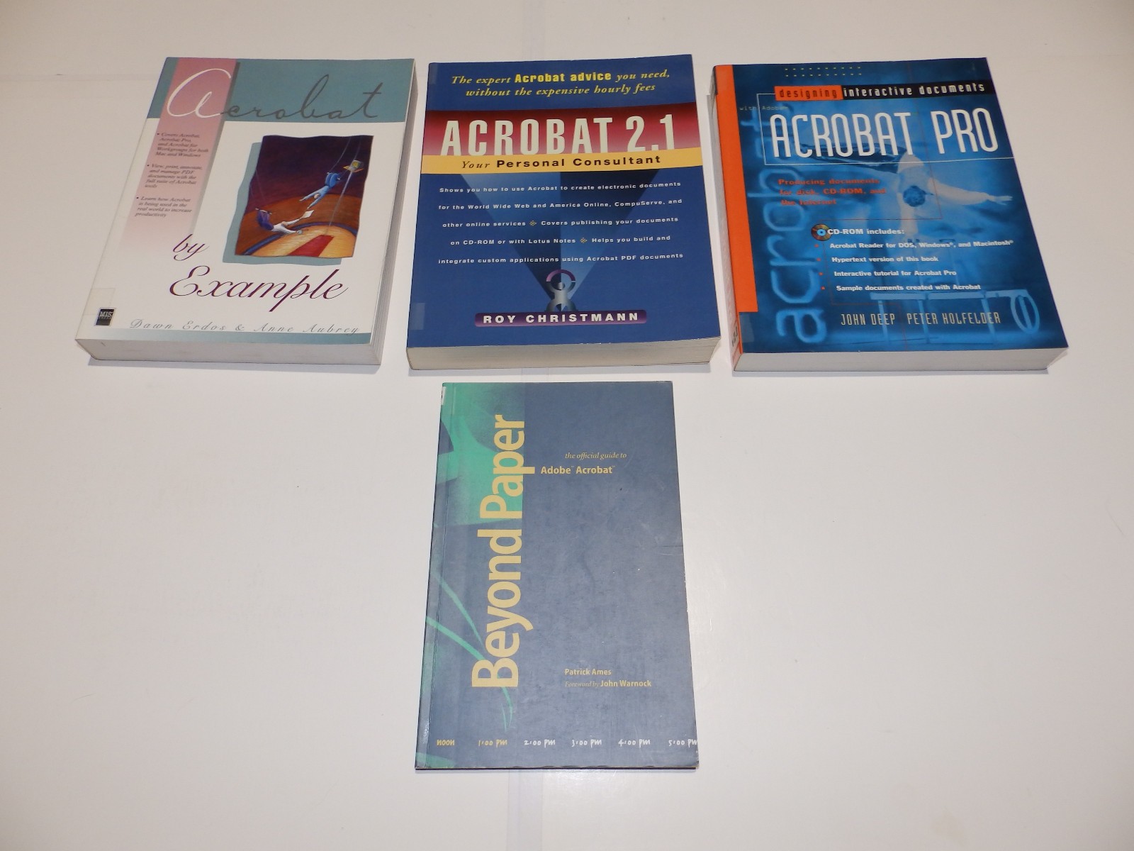 Vintage Software – Adobe Acrobat for Windows v2.0 / 2.1 / 3.0 / 4.0 / 5.0