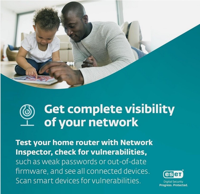 ESET Home Security Essential 1 Year License – 3 Devices Subscription