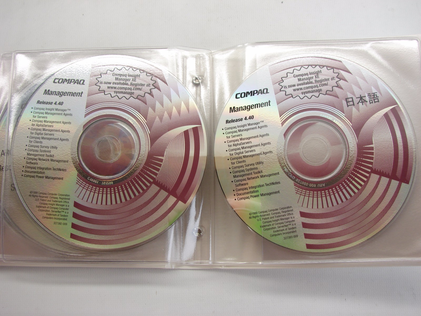 Compaq Storage Management Solutions Release 4.30 6-CD Program t42