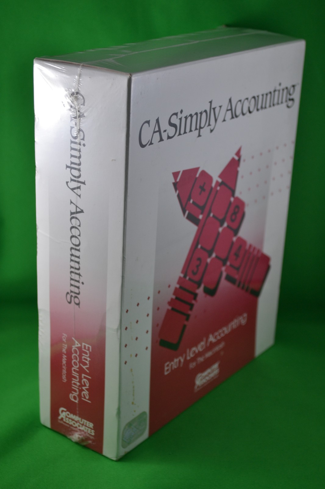 Computer Associates CA-Simply Accounting for the Macintosh Mac Apple 1993 SEALED