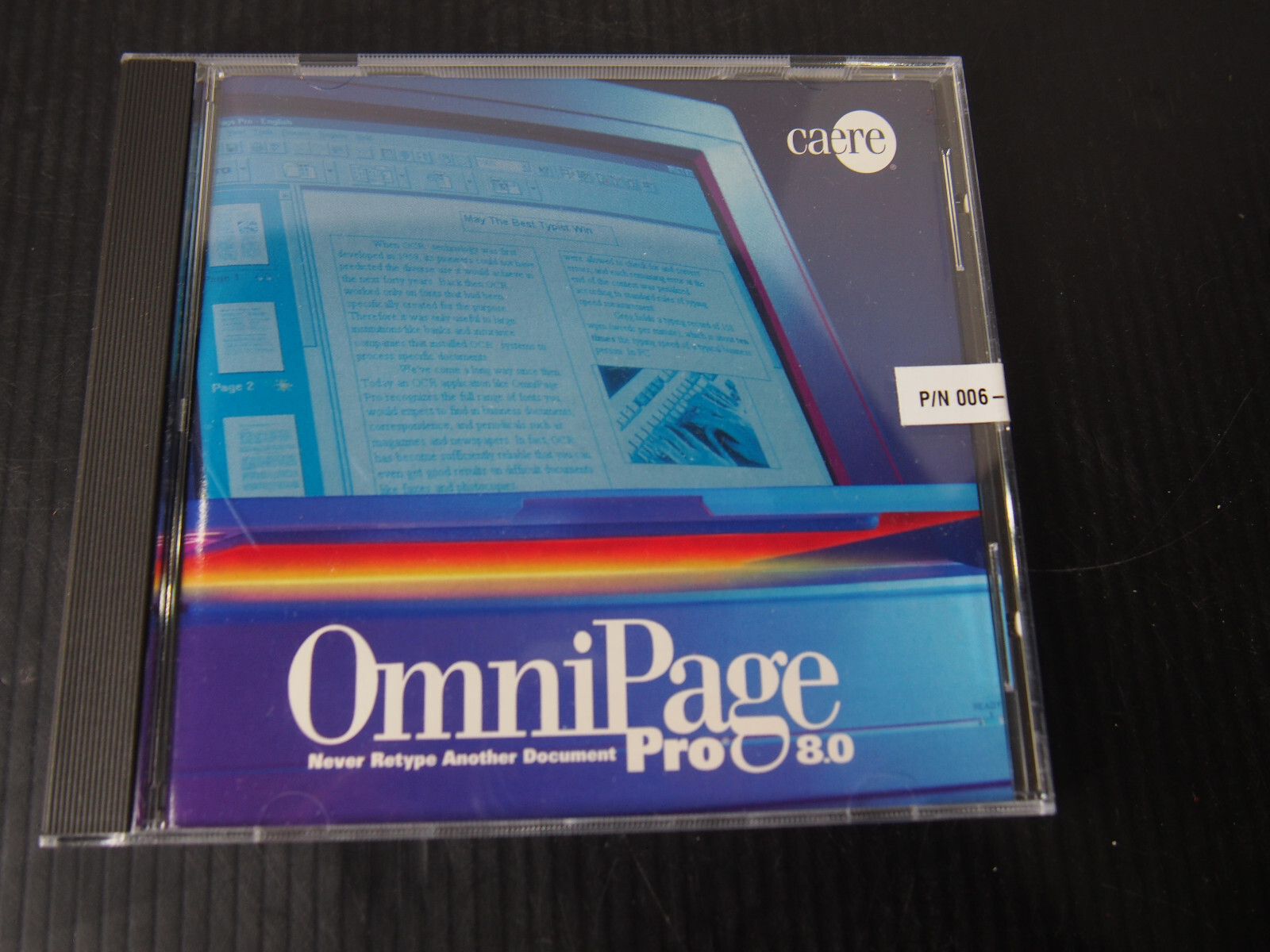 OmniPage 8 Pro PC CD converts paper business documents OCR scanner image tools!