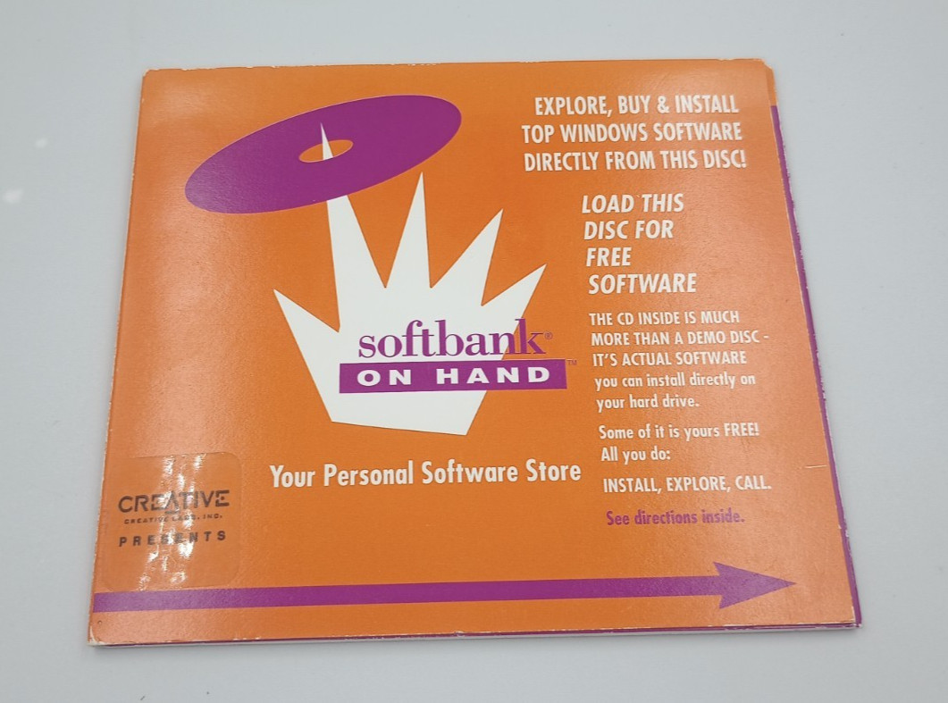 Vintage Software “On Hand” from Softbank 1994 Release