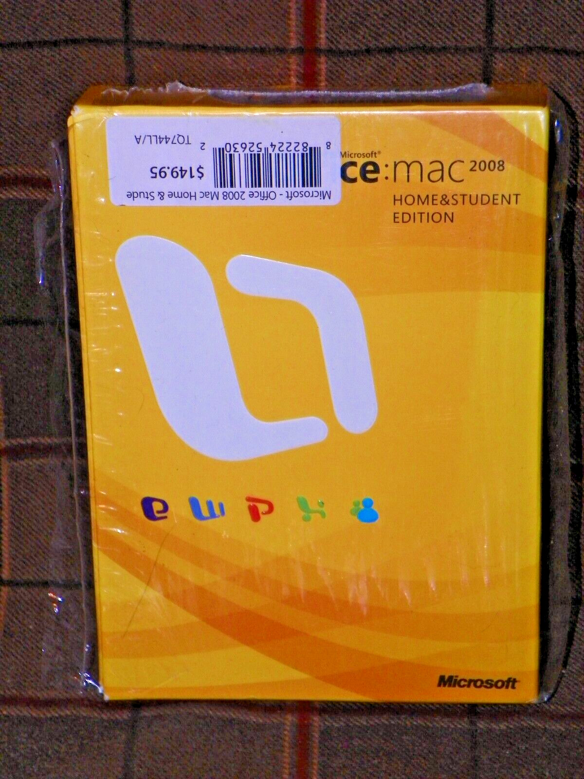 Microsoft Office Mac 2008 Home & Student Edition – Comes with 3 Product Keys