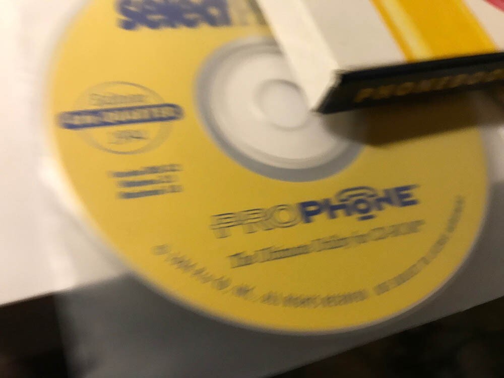 ProPhone phone book 4th Qtr 1994 Edition 5 CD-ROM set rare NICE