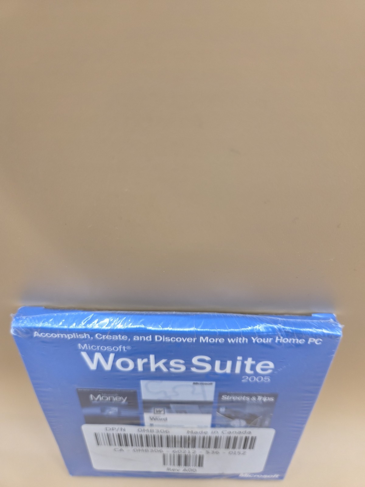 Dell Microsoft Works Suite CD for PC 2005 New Sealed!