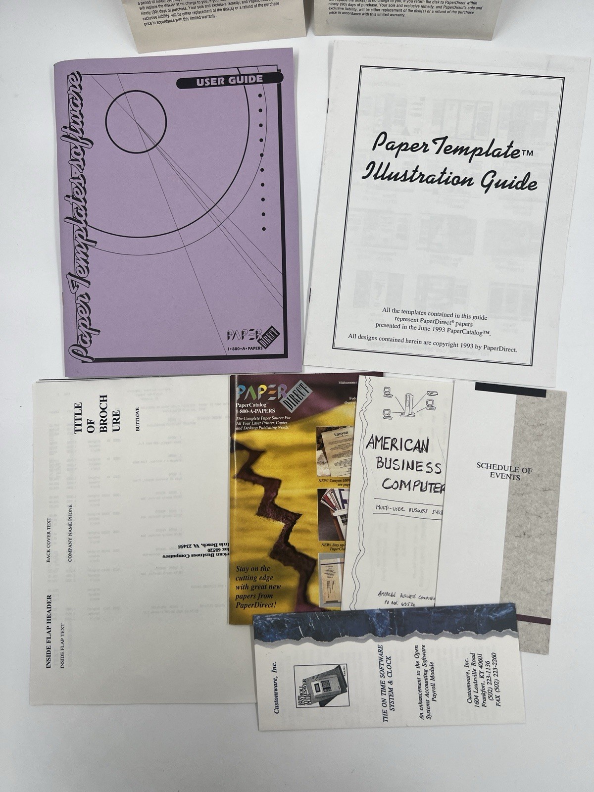 Paper Templates Software For Windows For Microsoft Word 2.0 True Type Untested