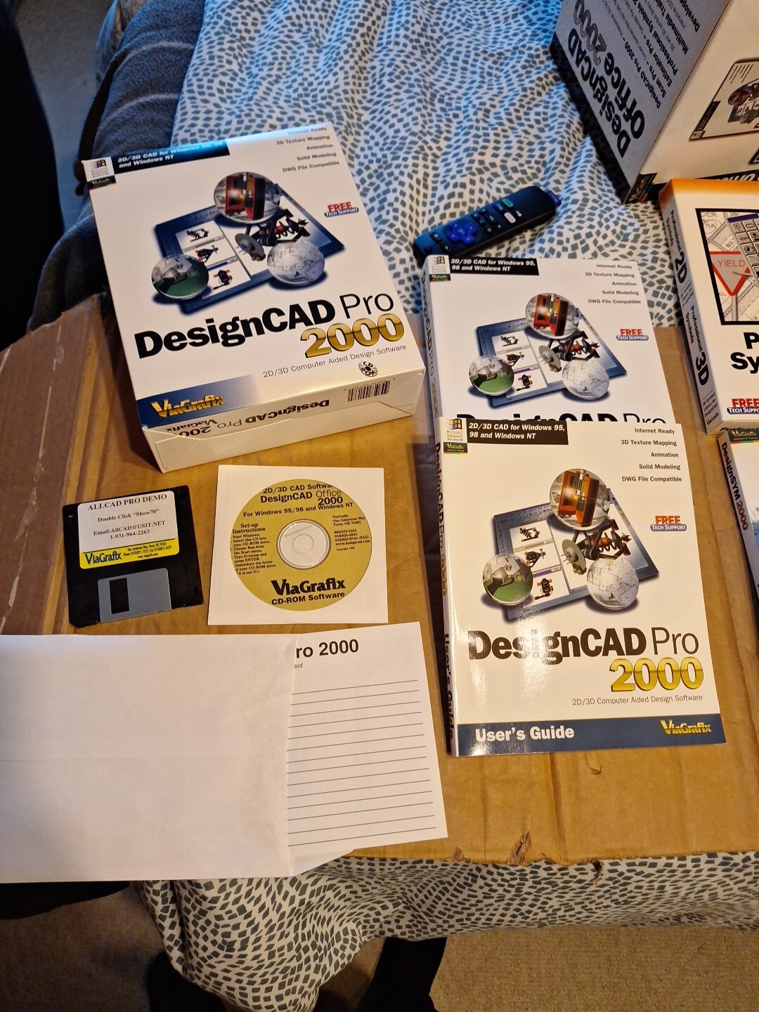 Viagrafix Designcad Office 2000 Box Set Software
