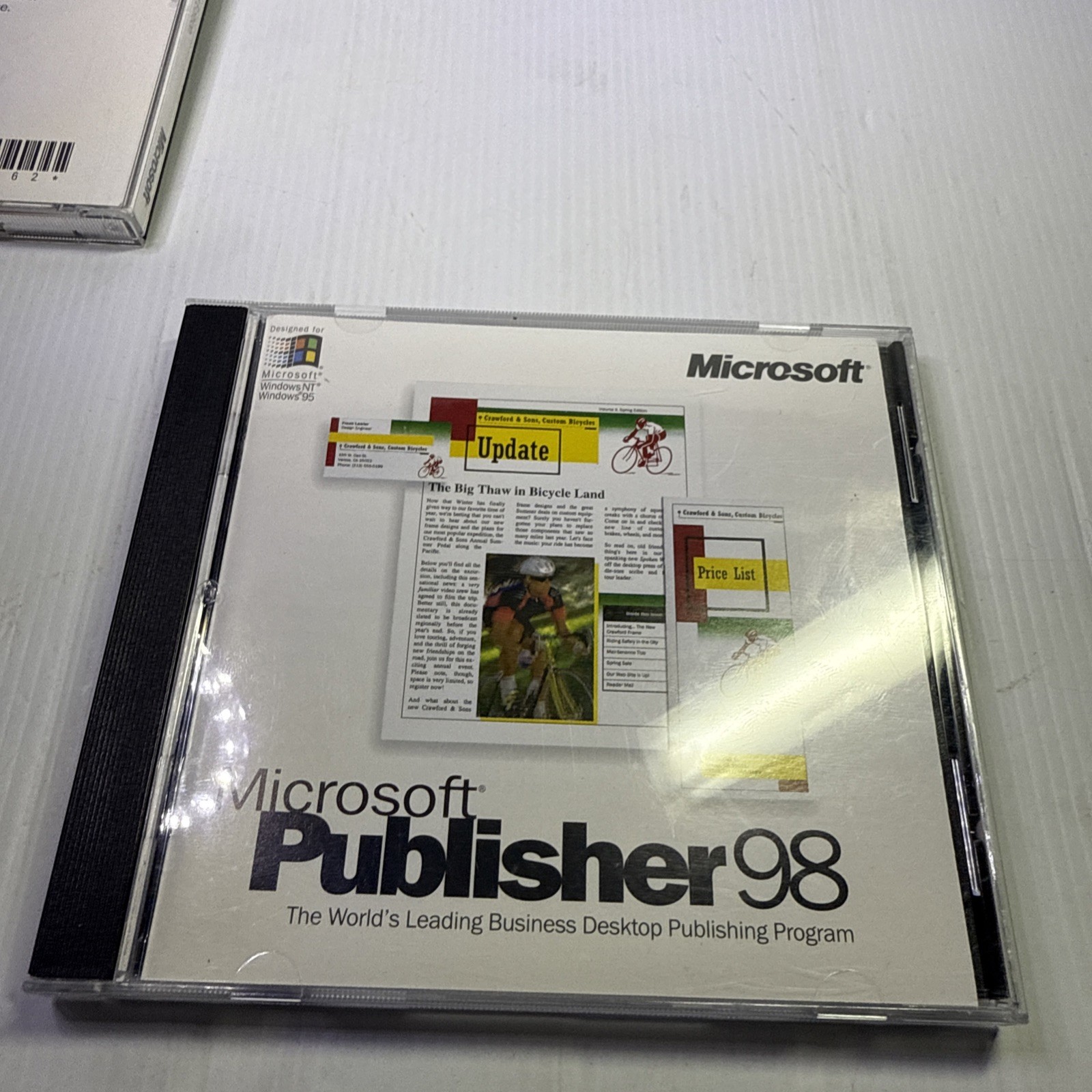 Microsoft Office 2000 Premium Publisher 98 Office 97 Disc Product Key Like New