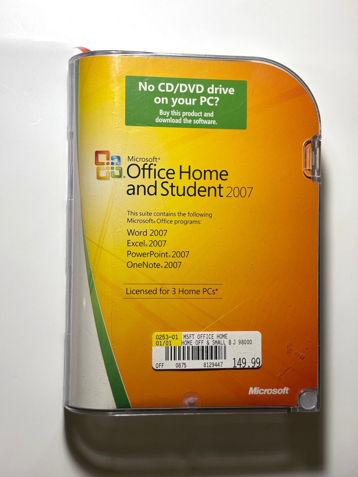 Microsoft Office 2007 Home and Student w/ Product Key – Excel Word PowerPoint 3