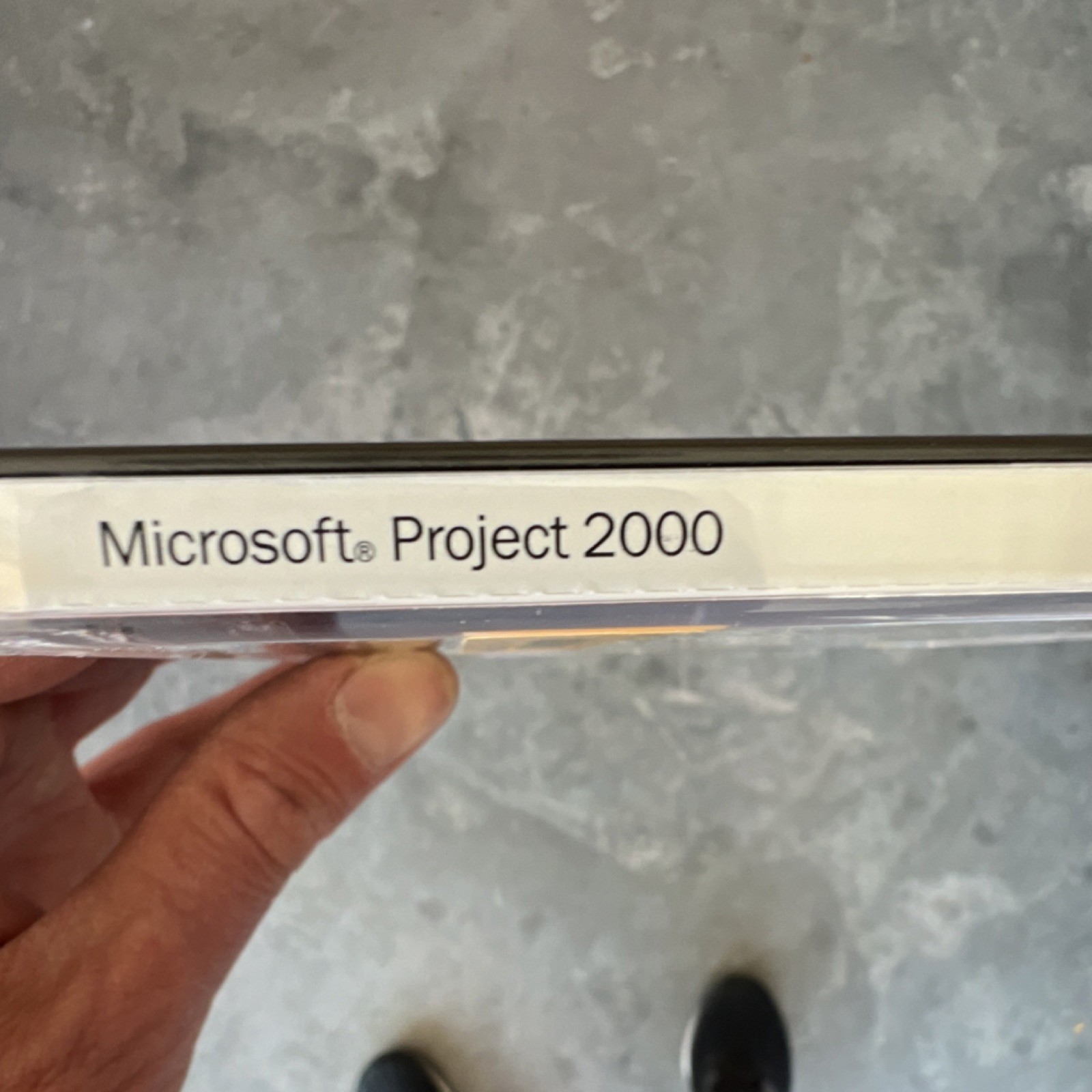 Microsoft Project 2000 Project Management Software CD X05-19435 for Windows