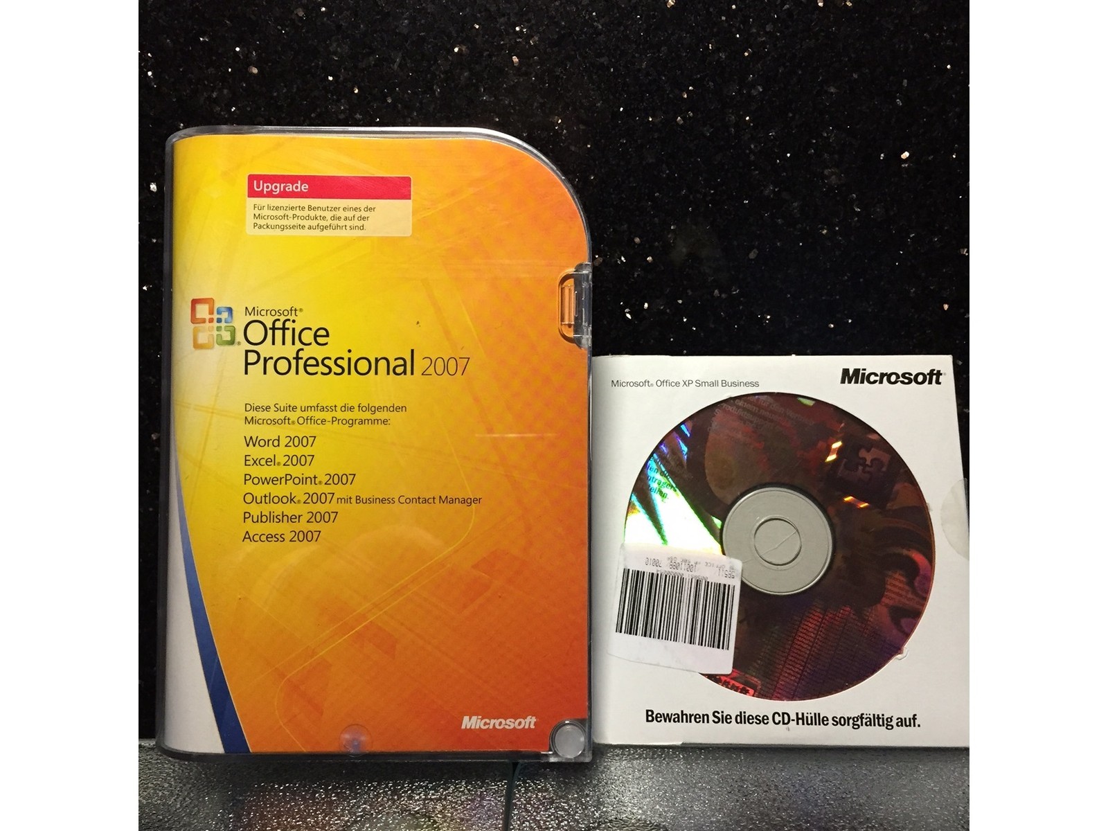 Office Professional 2007, Retail, Deutsch, Vollversionbundel mit MwSt Rechnung