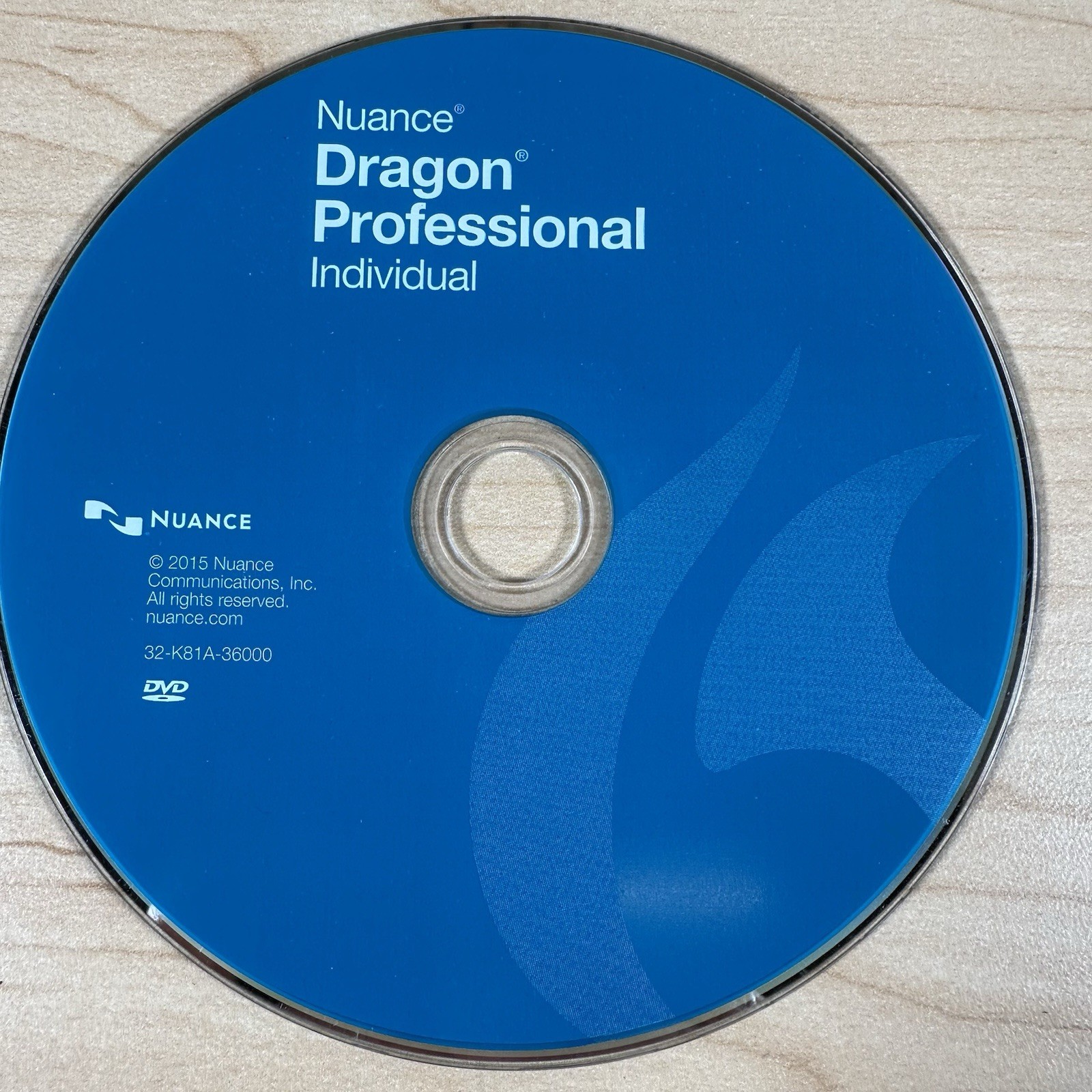 Nuance Dragon Professional Individual Speech Recognition Software V. 14 Disc Onl