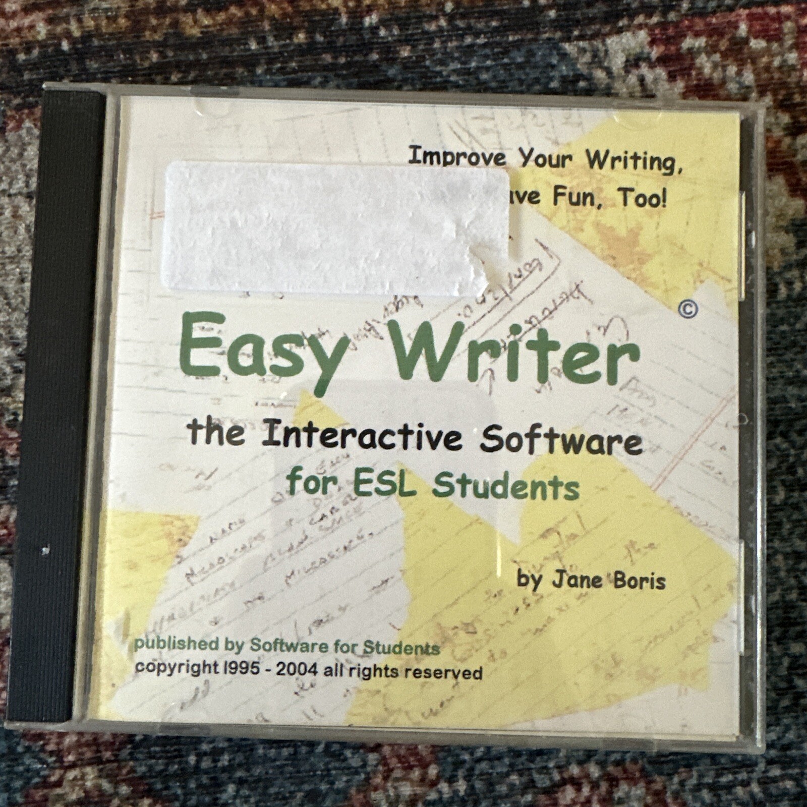 Jane Boris – Easy Writer the Interactive Software for ESL (CD-Rom 2004)