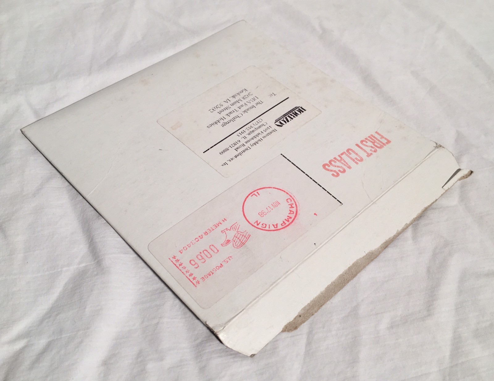 Vintage Horizon Hobby FAST SERVE 5.2 Business Software DOS 3.5″ Disk In Envelope