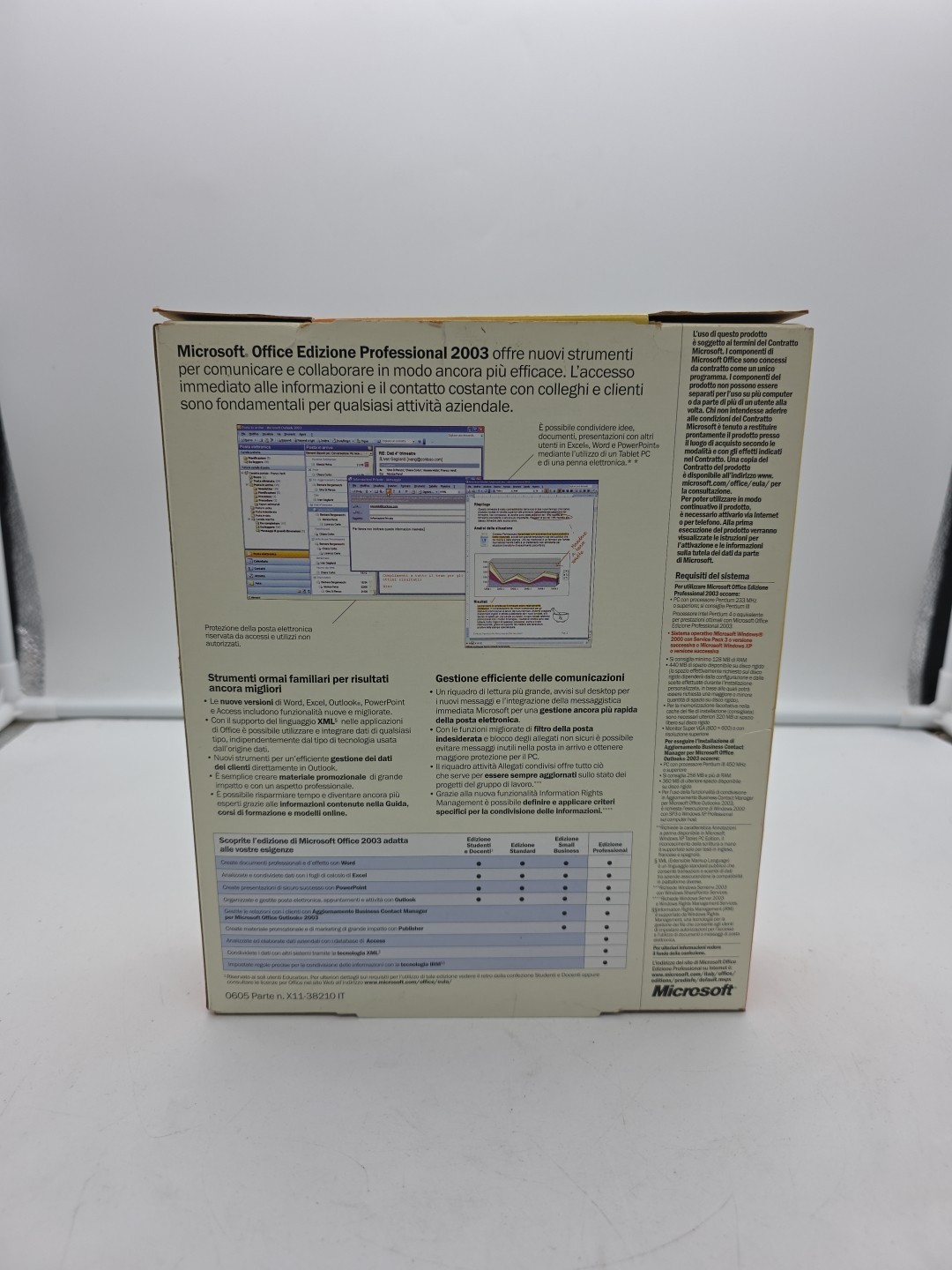 Microsoft Office Professional 2003 Edition w/ Product Key win 2000 win xp ita