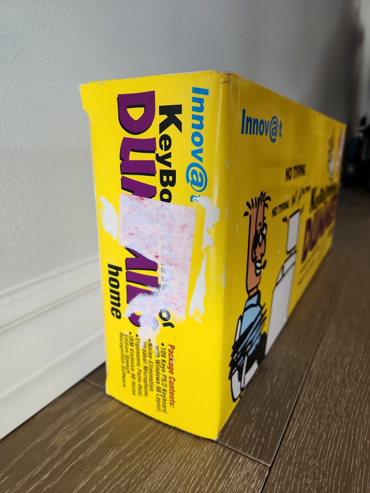 INNOVAT IBM KEYBOARDING FOR DUMMIES VIA VOICE 98 HOME SPEECH RECOGNITION SEALED