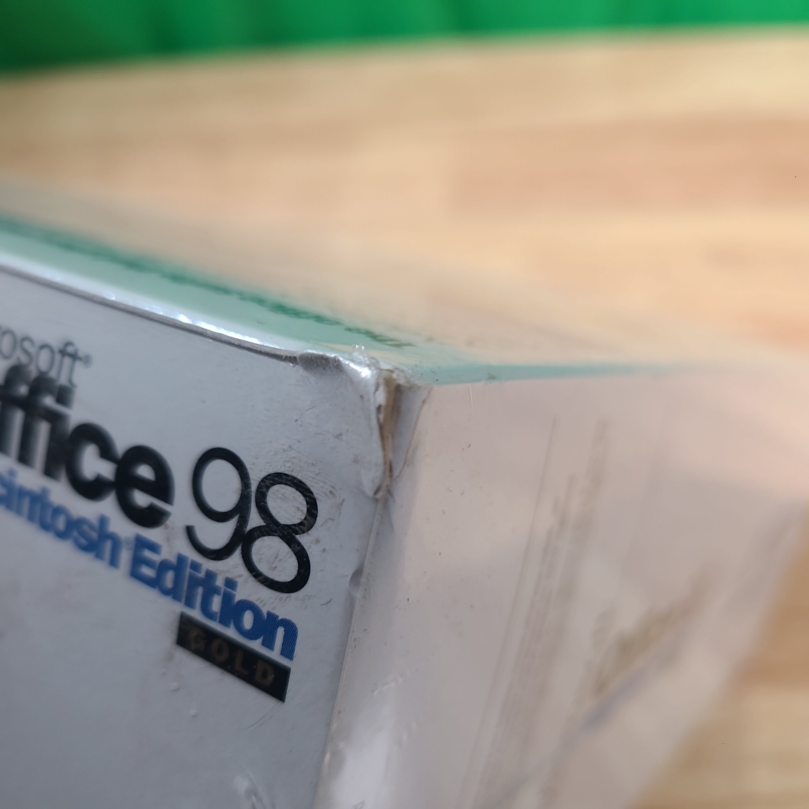 Sealed Microsoft Office 98 Gold Macintosh Edition with Box and manuals Mac