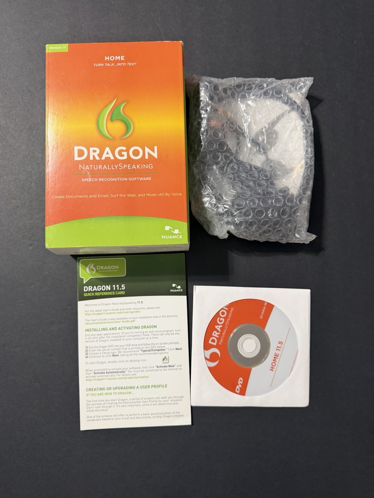 Dragon Naturally Speaking 11 in Original Box