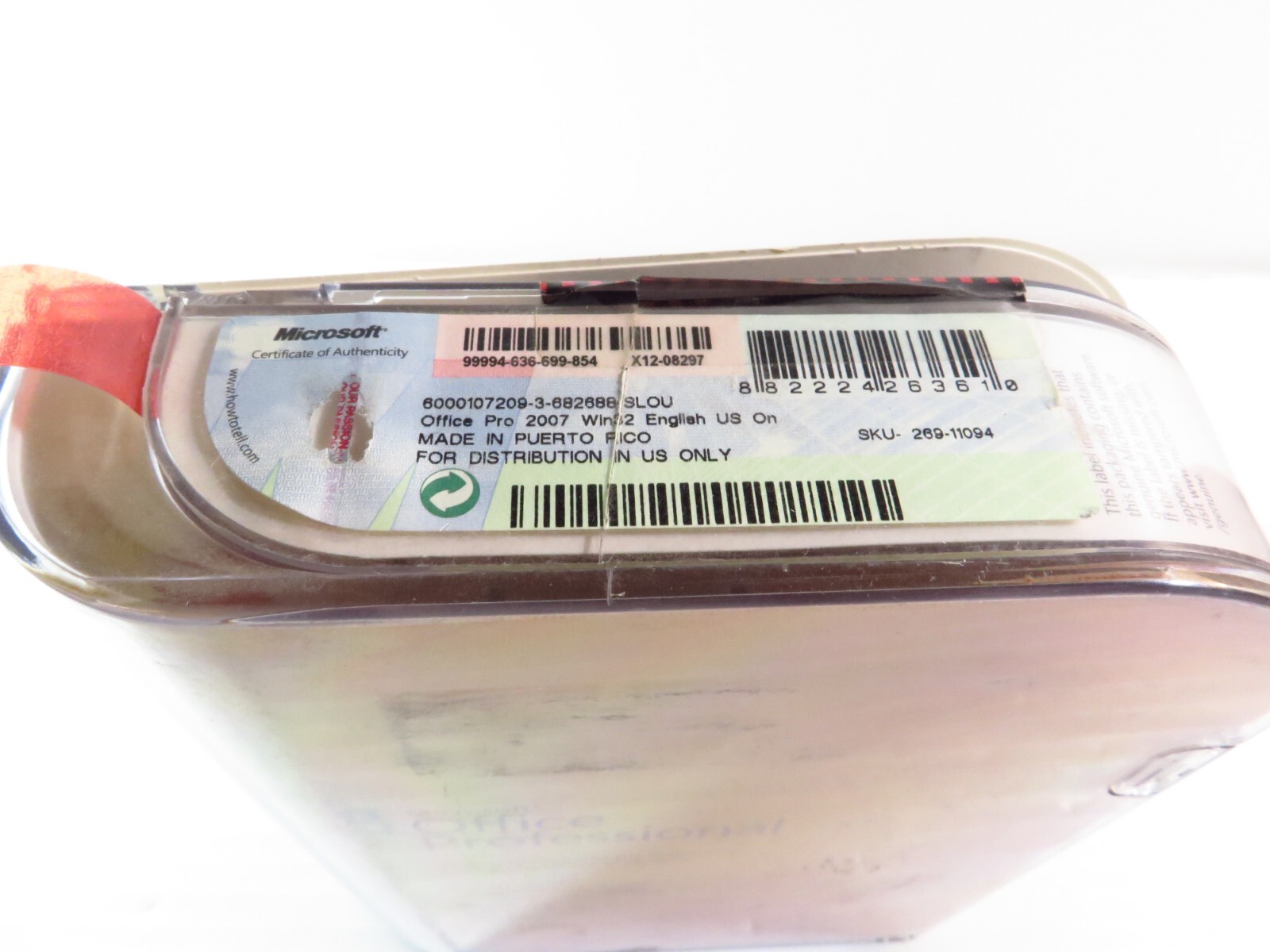 Microsoft Office 2007 Professional Full English Retail Version MS Pro =RETAIL=
