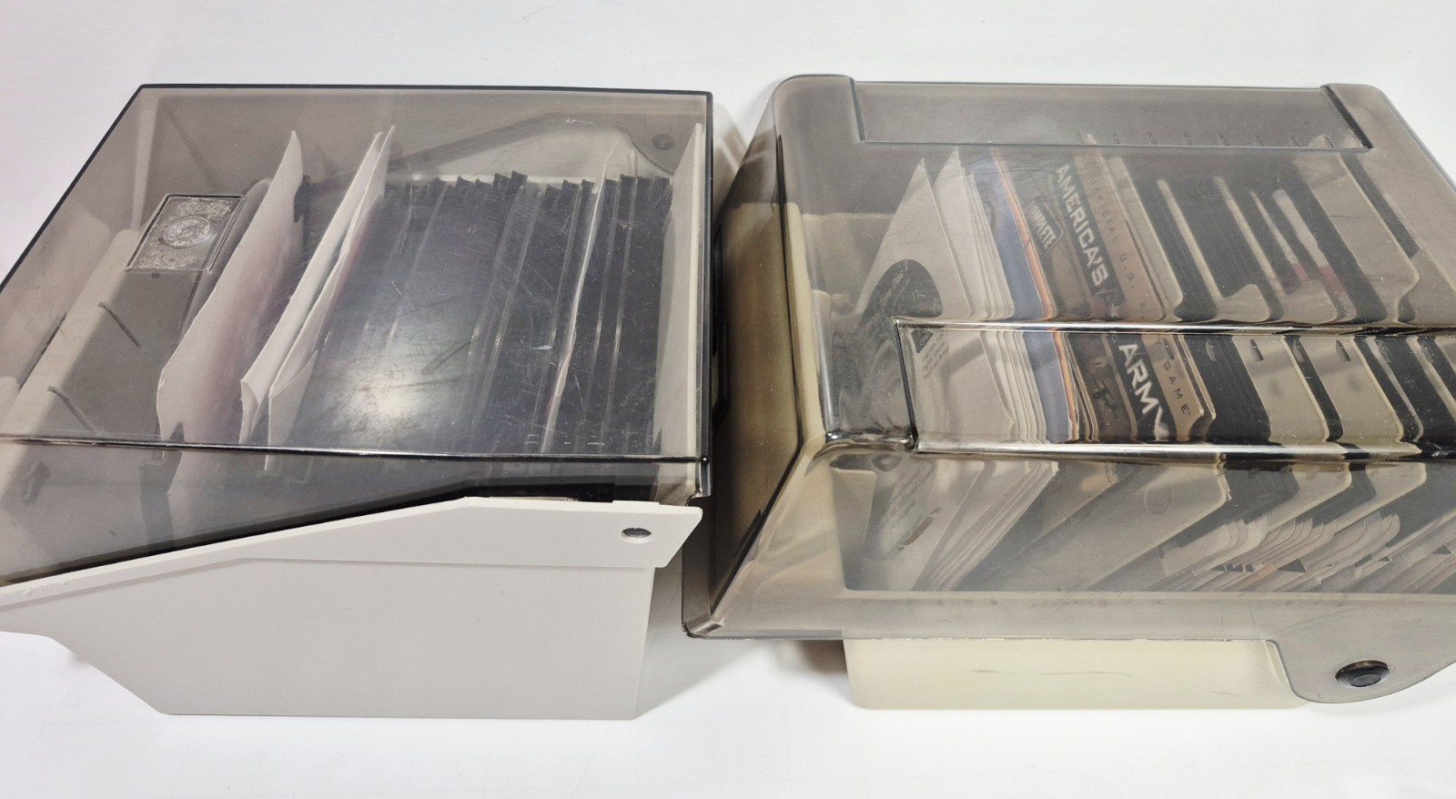 Vintage MediaMate Storage Dividers & PC Software Media Lot, Floppy Disk & Cds