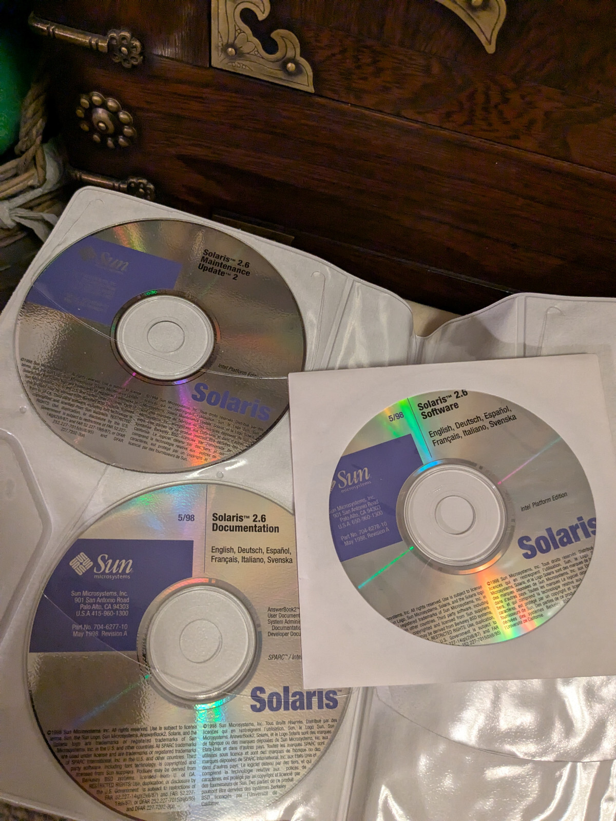 Sun Microsystems Solaris 2.6 Operating System Intel Platform Ed 5/98