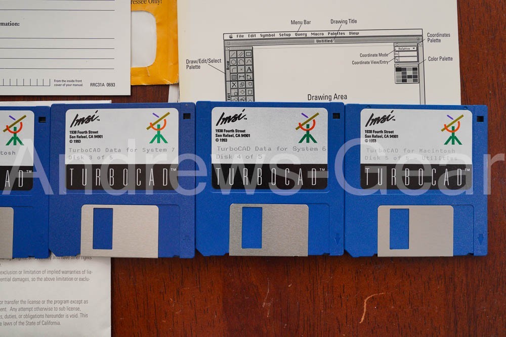 Turbocad for Macintosh Imsi Software Office