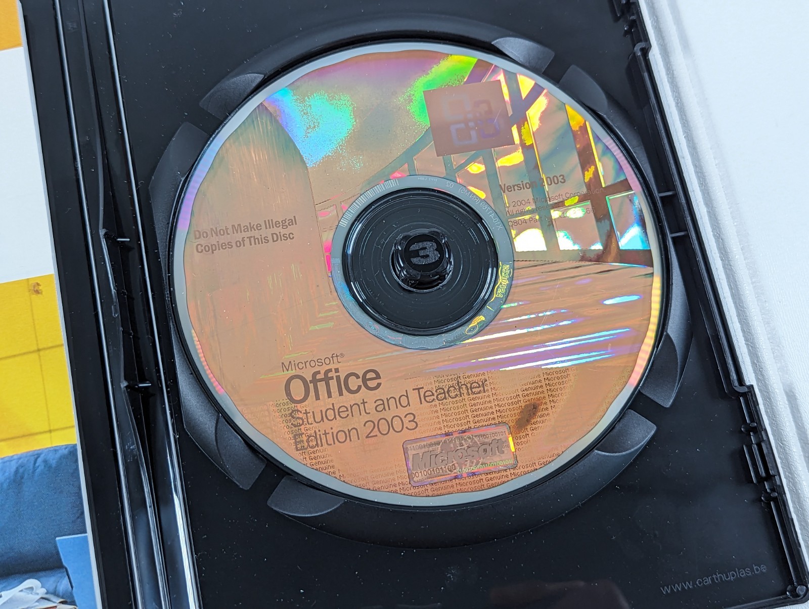 Microsoft Office 2003 Student and Teacher Edition Full Version MS w/ Key booklet