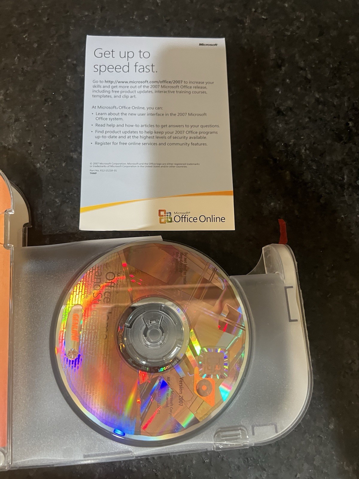 Microsoft MS Office 2007 Home and Student for 3 PCs Full English
